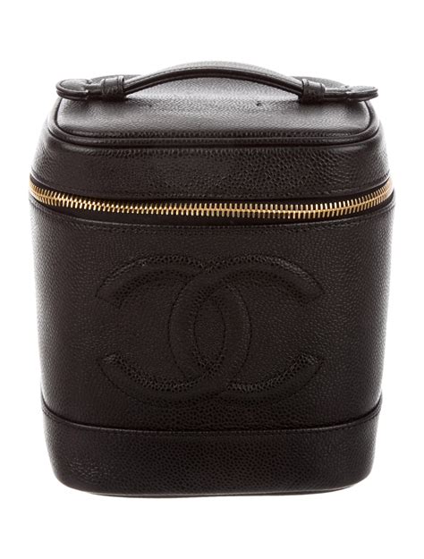 chanel large vanity case|vintage chanel vanity case.